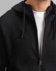 FULL ZIP HOODIE-DOUBLE KNIT