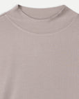 WOMEN SOFT RIB MOCK NECK