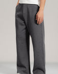 WIDE LEG PANT- PIMA FLEECE