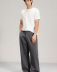 WIDE LEG PANT- PIMA FLEECE