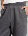 WIDE LEG PANT- PIMA FLEECE
