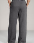 WIDE LEG PANT- PIMA FLEECE