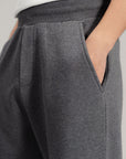 WIDE LEG PANT- PIMA FLEECE