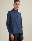 WOMEN TRAINING QUARTER ZIPPER
