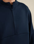 SOFT SCUBA HALF ZIP