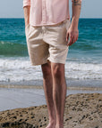 LINEN SHORTS