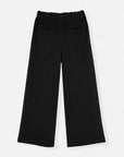PLEATED WIDE LEG PANT-DOUBLE KNIT