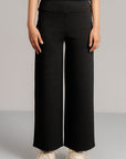 Wide Leg Pants - Premium Scuba
