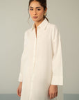 LINEN SHIRT DRESS