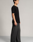 WIDE SWEATPANTS - DOUBLE KNIT
