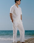 LINEN RESORT SHIRT