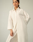 LINEN SHIRT DRESS
