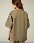 RELAXED LINEN TOP