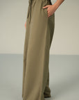 DRAW STRING LINEN TROUSERS