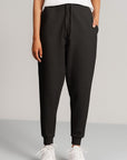 CUFFED ANKLE JOGGER PANTS - FRENCH TERRY