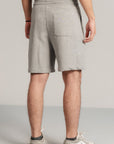 CASUAL DRAWSTRING TERRY SHORTS