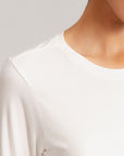 LONG SLEEVE RIBBED T-SHIRT