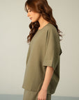 RELAXED LINEN TOP