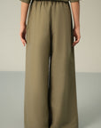 DRAW STRING LINEN TROUSERS