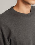 MEN OVERSIZED-DOUBLE KNIT T-SHIRT