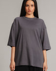OVERSIZED INTERLOCK TEE