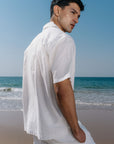 LINEN RESORT SHIRT
