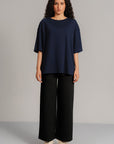 Wide Leg Pants - Premium Scuba