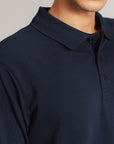 FULL SLEEVE SUPIMA POLO T-SHIRT