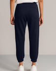 CROPPED WORKOUT PANTS-FRENCH TERRY