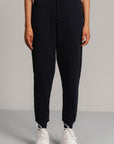 CUFFED ANKLE JOGGER PANTS - FRENCH TERRY