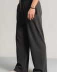 WIDE SWEATPANTS - DOUBLE KNIT