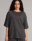 OVERSIZED - DOUBLE KNIT T-SHIRT LIGHT