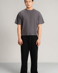 WIDE SWEATPANTS - DOUBLE KNIT MEN