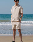 LINEN RESORT SHIRT