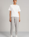 CUFFED ANKLE JOGGER PANTS - FRENCH TERRY