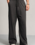 WIDE SWEATPANTS - DOUBLE KNIT MEN LIGHT