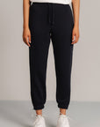 CROPPED WORKOUT PANTS-FRENCH TERRY