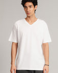 T-SHIRT V-NECK SUPIMA COTTON