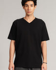 T-SHIRT V-NECK SUPIMA COTTON