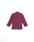 LINEN HALF PLACKET SHIRT