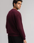 MEN BOXY SWEAT-DOUBLE KNIT