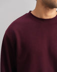 MEN BOXY SWEAT-DOUBLE KNIT