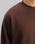 MEN BOXY SWEAT-DOUBLE KNIT