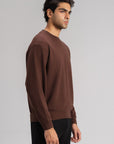 MEN BOXY SWEAT-DOUBLE KNIT