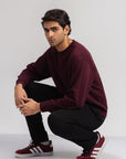 MEN BOXY SWEAT-DOUBLE KNIT