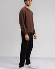 MEN BOXY SWEAT-DOUBLE KNIT