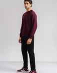 MEN BOXY SWEAT-DOUBLE KNIT