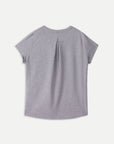 DROP HEM TEE-CLOUDLUX