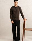 REFINED POLO SWEATER