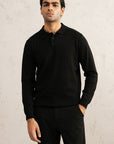 REFINED POLO SWEATER
